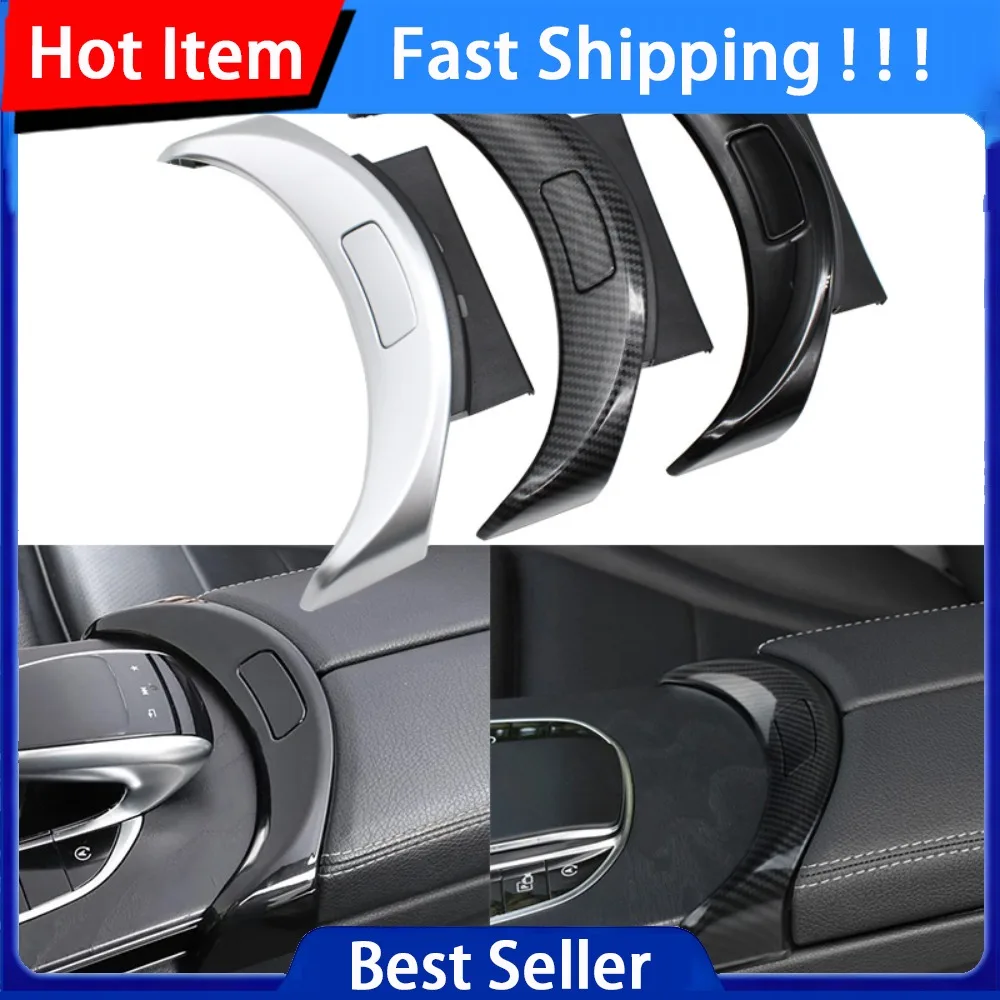 For Benz C Class W205 C300 C400 GLC W253 A2056803407 A2056803307 Center Console Armrest Switch Cover Button Central Storage Box 2