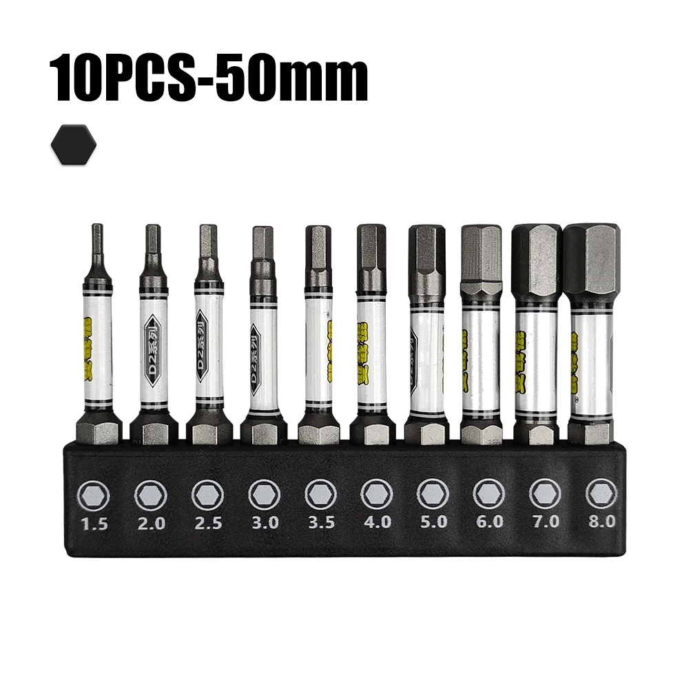 1/4 Schraubendreher-Bit-Set, Schlagbohrmaschine, Chargenkopf, Torx, sechseckiger Kreuzkopf, magnetisch, manipulationssicher, Schraubendreher-Bits