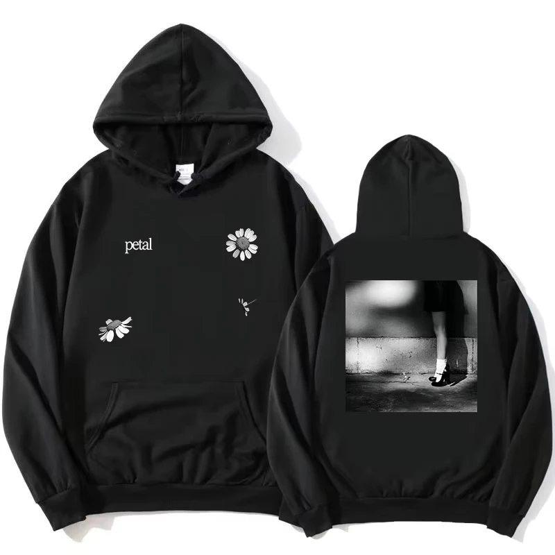 Ariana Grande Petal Hoodies, langärmelige, modische Kapuzenpullover, Grafik-Design, lässiger, lockerer Schnitt, bedruckte Pullover, unisex. – Detail 14