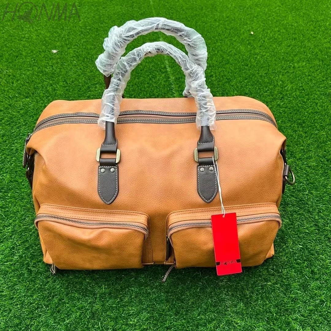 HONMA Golf Clothing Bag Large Capacity Travel Duffel Portable Handbag Weekend Luggage Organizer for Men Women
