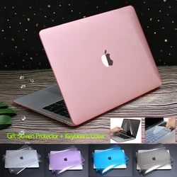 Caixa do portátil para Macbook Air Pro, retina 13, 15, 16, A2141, identificação da barra do toque, A2289, A2251, A1932, A2179, 2020, M2, escudo, tampa do teclado, 2022