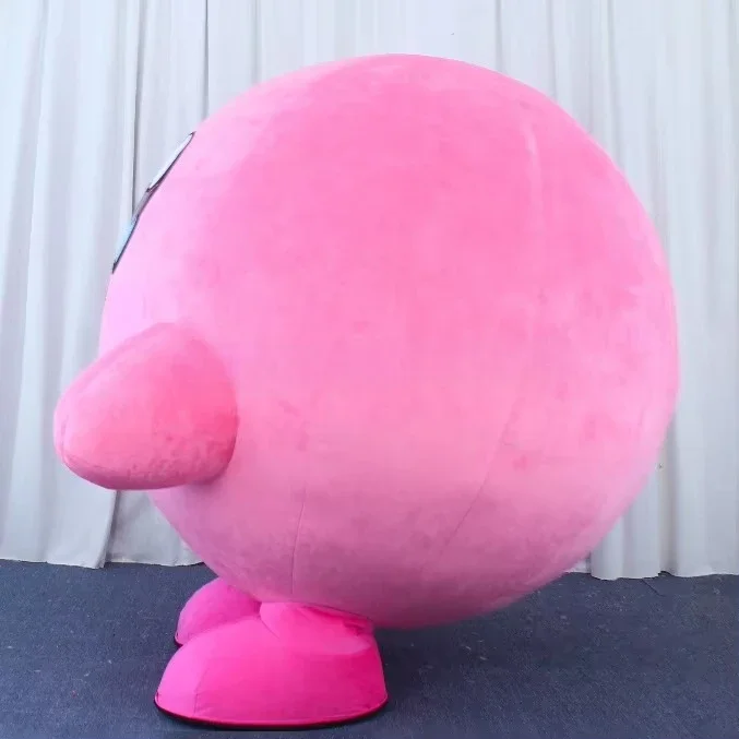 2 m / 2,6 m opblaasbare kleine poederbal mascotte pop schattige ronde bal Halloween carnaval feestkleding prestaties feestshow