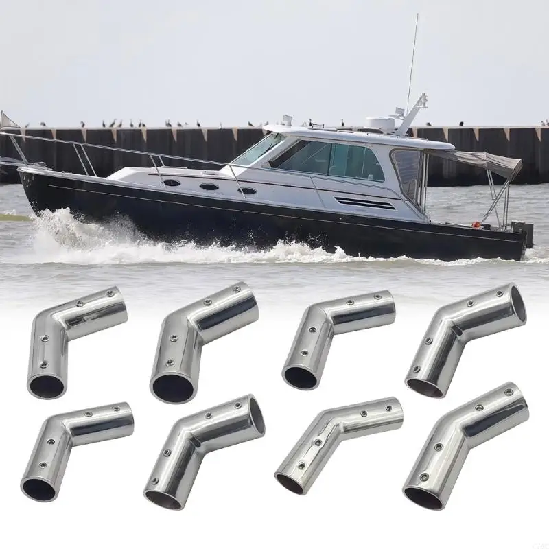 Stainless Steel Elbow Tube Fitting Multiple for Handrail & Outdoor Pipe Projects C7AC