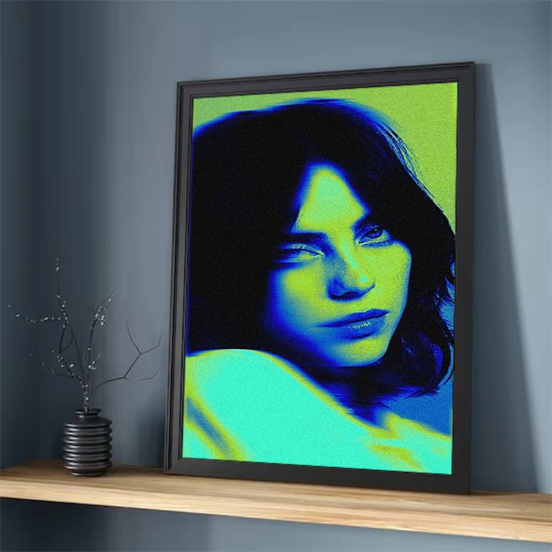 

Hot Singer B-Billiees Series Poster Decoration Pictures Room Wall Decorations for Home Coffee House Bar Art Mural Bathroom Decor