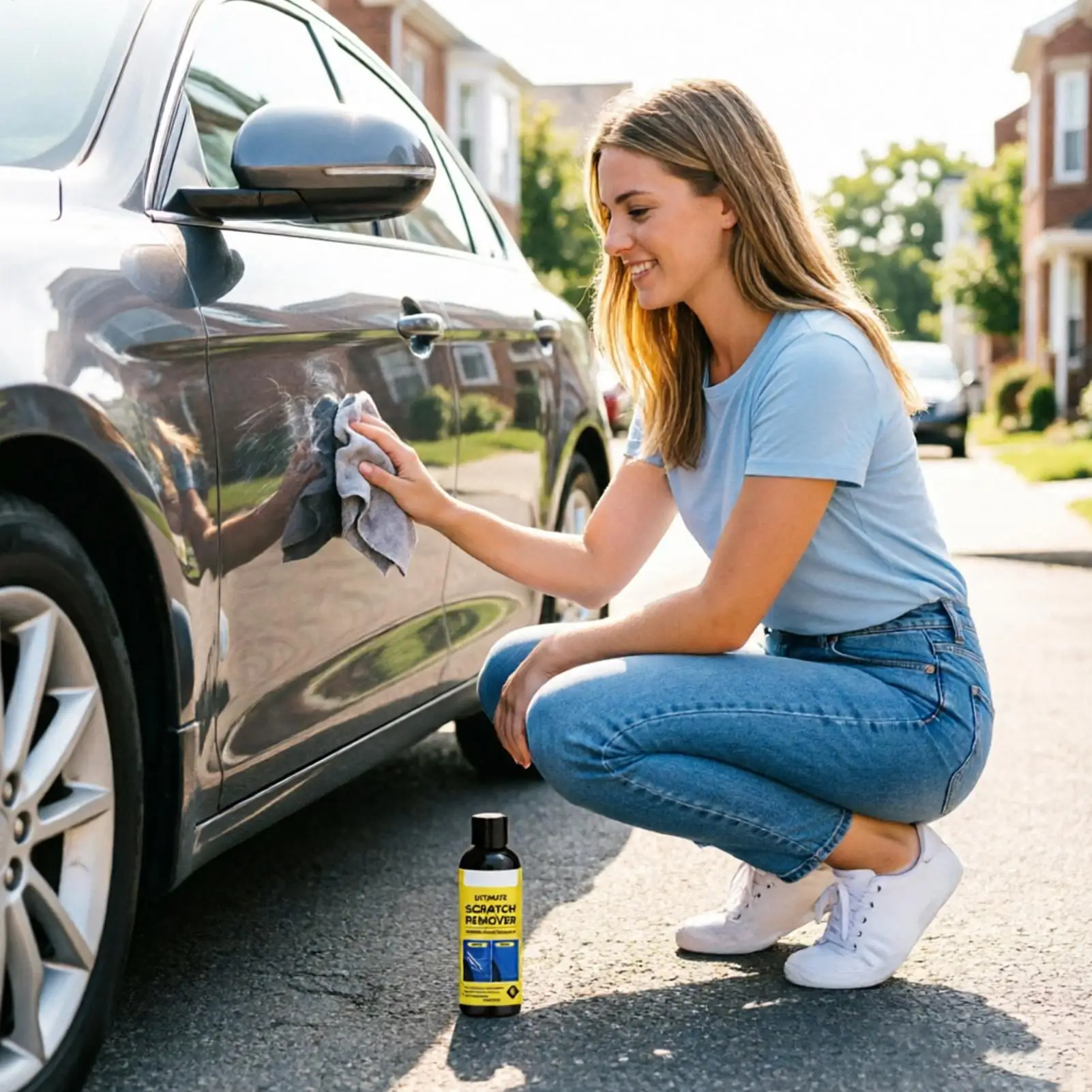 Auto Scratch Remover for Cars 100g Professional Polishing Buffing Wax Compound Car Scratch Repair for SUV Sedan Paint