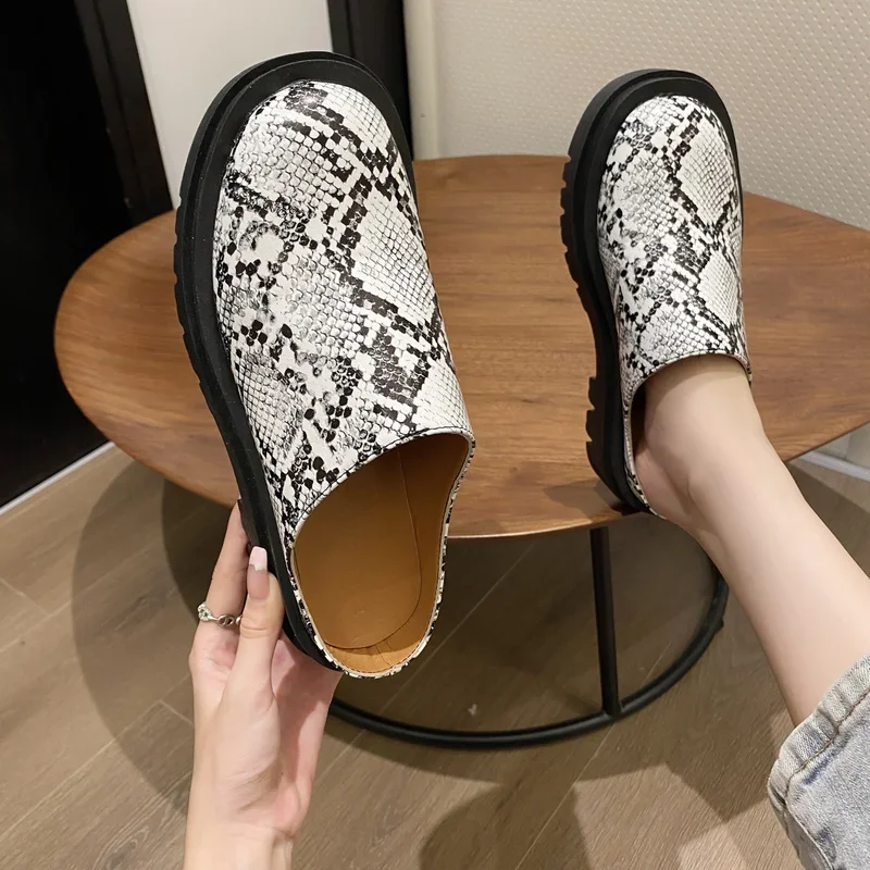 Women's Slippers 2024 Spring Fashion Women Shoes Platform Solid Color Shoes for Women Wedges Flip Flops Women Zapatillas Mujer