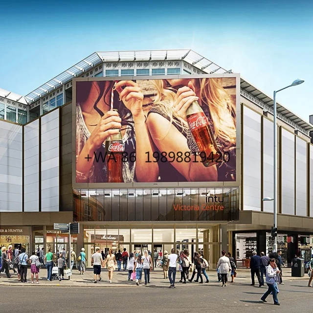 

Настраиваемый индивидуальный размер Открытый P4 Светодиодная видеостена 3840 Гц Большие светодиодные рекламные панели Mall Pantallas Gigantes Publicidad Led Para