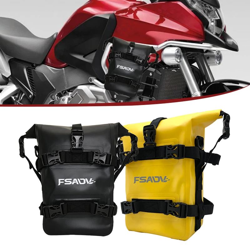 

NEW Motorcycle Frame Crash Bars Waterproof Bag Bumper Repair Tool Placement Bag For Honda CROSSTOURER / Crosstourer VFR1200X