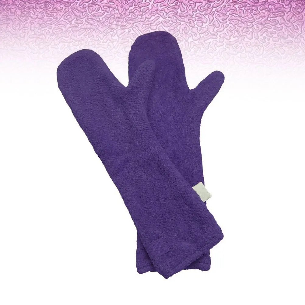 

1Pair Pet Cleaning Gloves Ultra Absorbent Microfiber Drying Towel Gloves for Dog Puppy Horse Outdoor Water Sports Hiking Snow