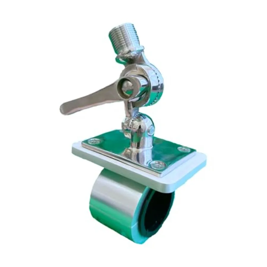 

Лодковая УКВ-антенна с Т-образным зажимом, алюминиевое крепление для морской связи, прочная алюминиевая конструкция с безопасным креплением зажима S