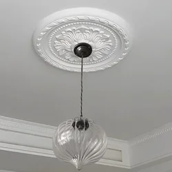 PU Lamp Panel Imitation Gypsum Resin PVC Polyurethane Construction Home Decoration Materials Disc Foam Wall Panel Accessories