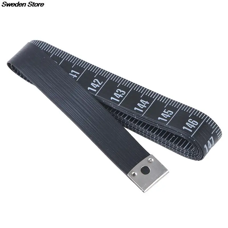 1.5M Sewing Ruler Meter Sewing Measuring Tape Body Measuring Ruler Sewing Tailor Tape Measure Soft Black