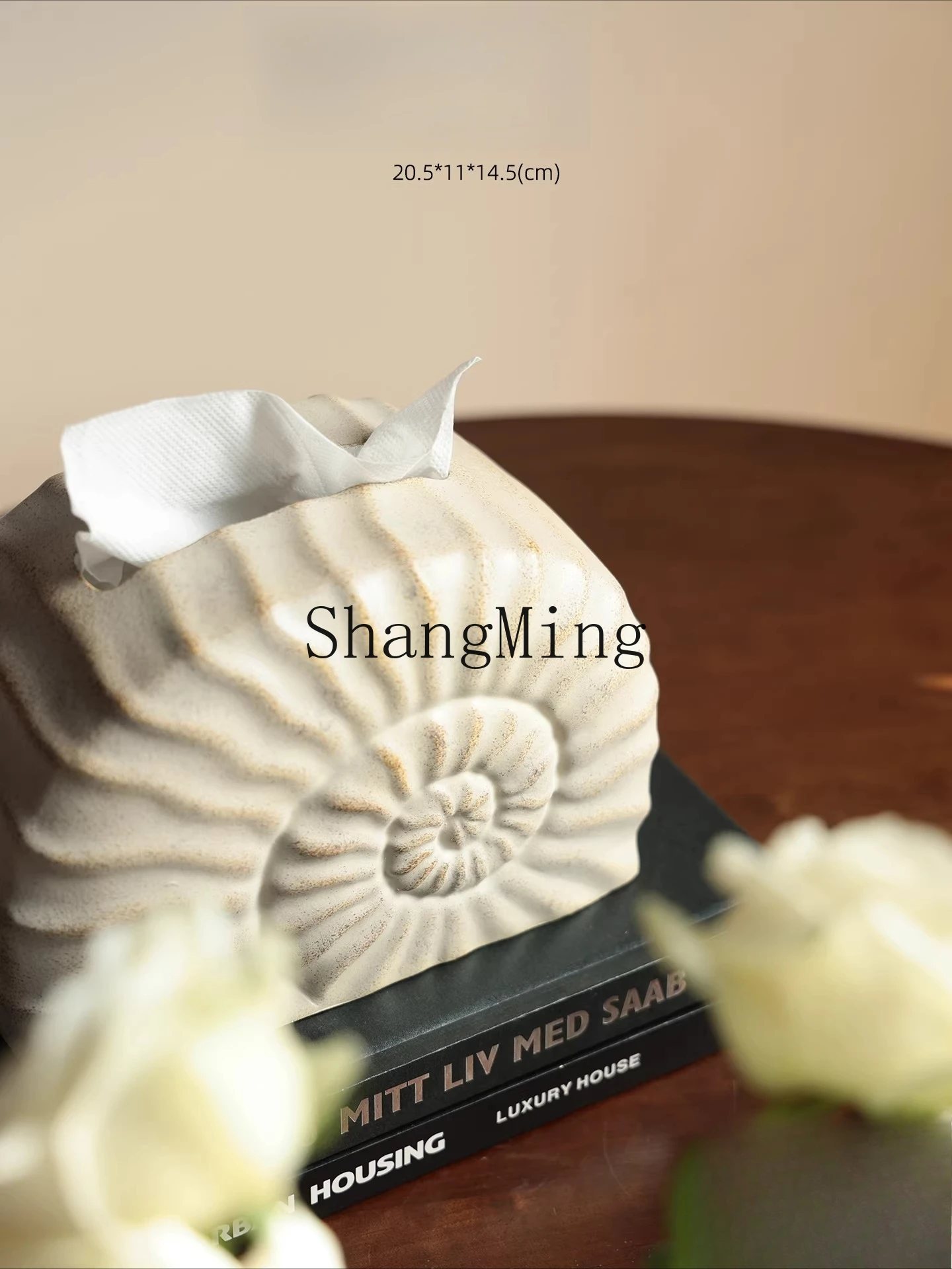 CL wabi-sabi wind creative tissue box artistic ornament living room bedroom desktop bizarre paper box