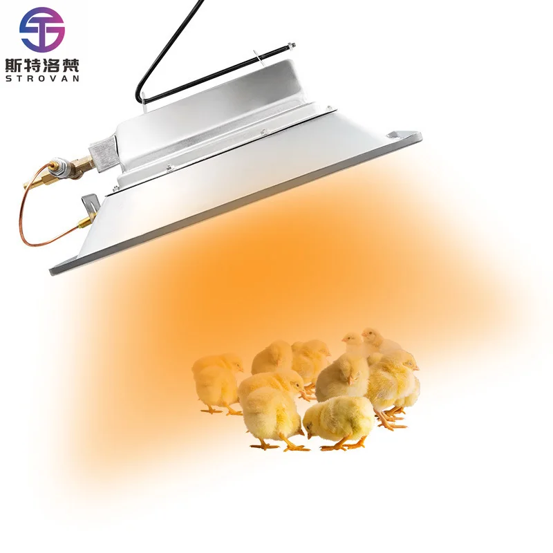 Poultry Farm Heating System Manual Ignition Chicken Brooder Chicken Hen Infrared Gas Brooder Heater