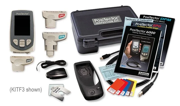 6000FNDS3 Steel-Zinc-Paint Measurement Coating Thickness Gauge