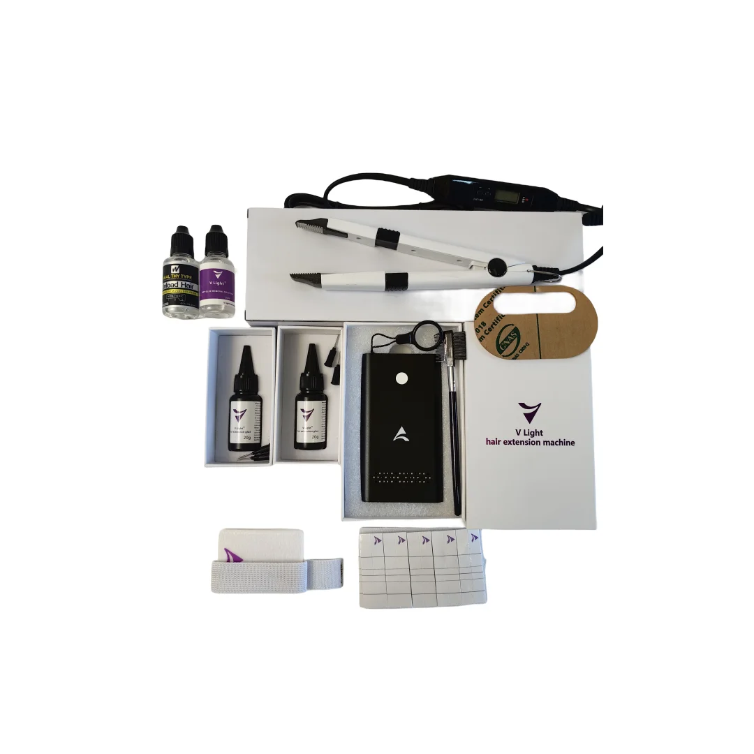 ชุดที่ยืดผมไฮเทคที่ร้อนแรงที่สุดในปี2024เทคโนโลยี V-Light ที่ที่ยืดผมติดตามได้