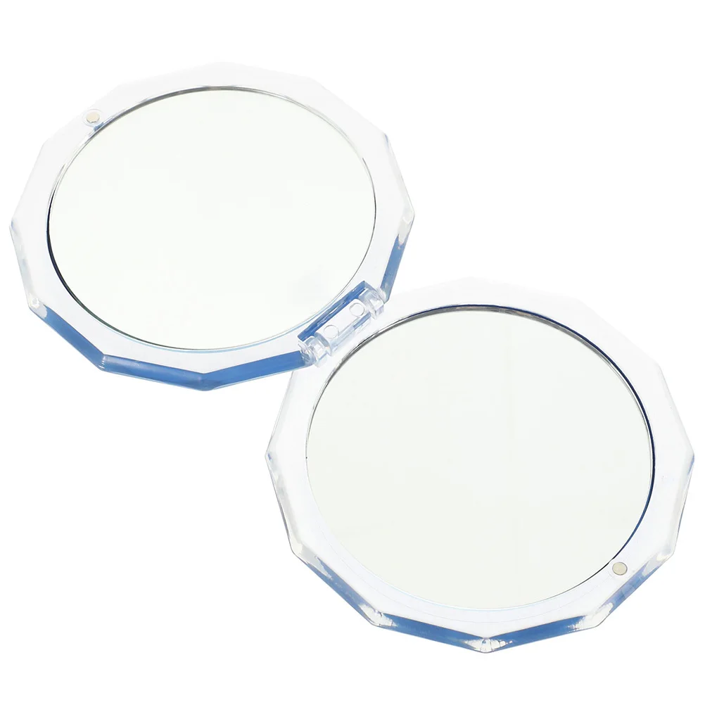 Mini Folding Mirror Compact Travel Makeup Mirror for Women Girls Small Portable Lightweight Hand Mirrors Compact Mirrors