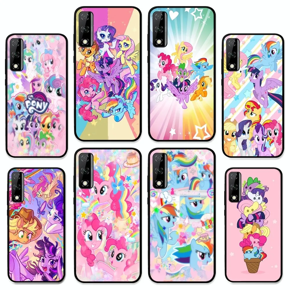 M-My L-Little P-Pony Phone Case For Huawei Y9 6 7 5 Prime Enjoy 7s 7 8 Plus 7a 9e 9plus 8E Lite Psmart Shell