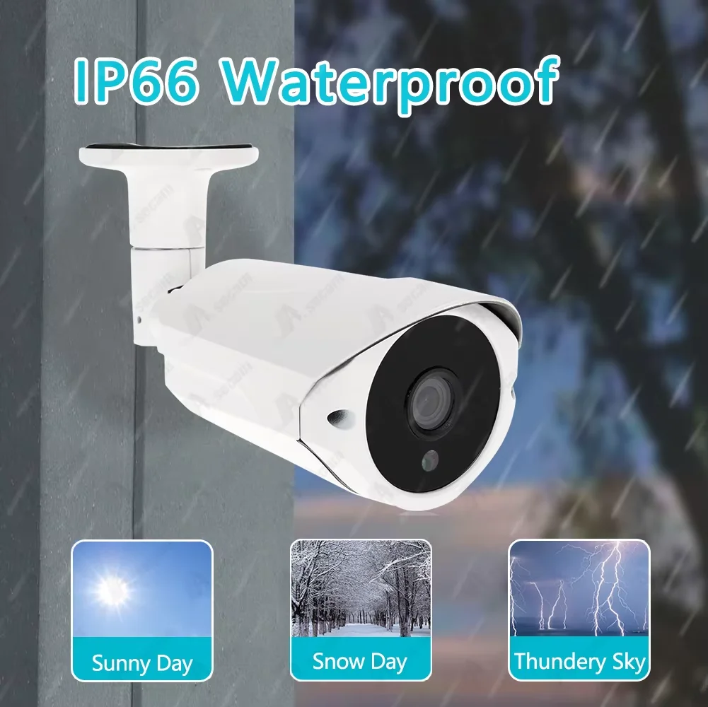 8MP 4K CCTV Camera System Face Detection DVR AHD Cameras Video Surveillance 8CH 6 in 1 DVR Infrared Camera Security System Kit