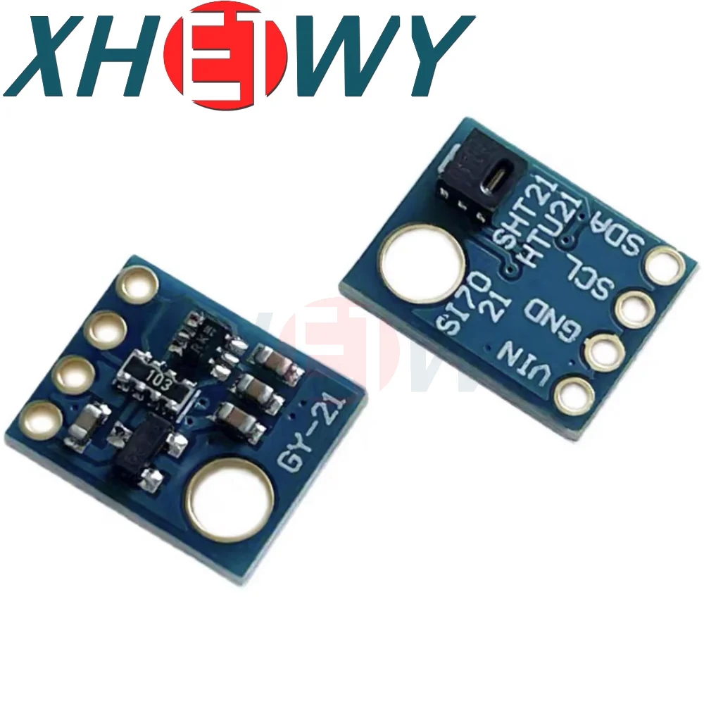 GY-21 SHT21 HTU21D replaces SI7021 temperature and humidity sensor module I2C interface