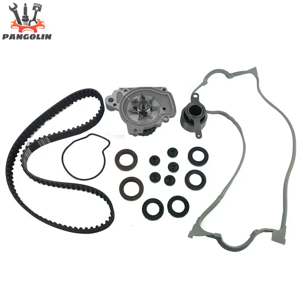 

Timing Belt Water Pump Kit 14400-P28-004 14520-P2A-305 19200-P2A-A01 for 1996-2000 Honda Civic HX EX GX CX 1.6L SOHC D16Y7 D16Y8