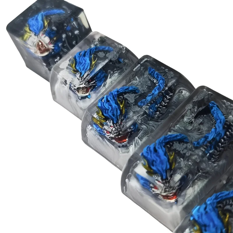 Shenlong Personalized Keycap Sa Height Full Key Creative Personality Birthday Gift Suitable Game Mechanical Keyboard Keycap