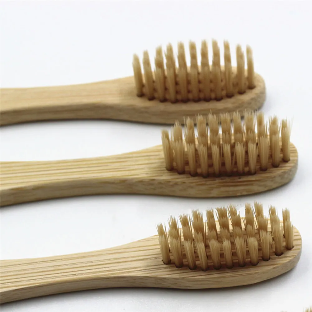 12Pcs Bamboo Toothbrush Soft Massaging Bristles Pain-Free Deep Oral Cleaning Toothbrush Pack Bamboo Toothbrushes
