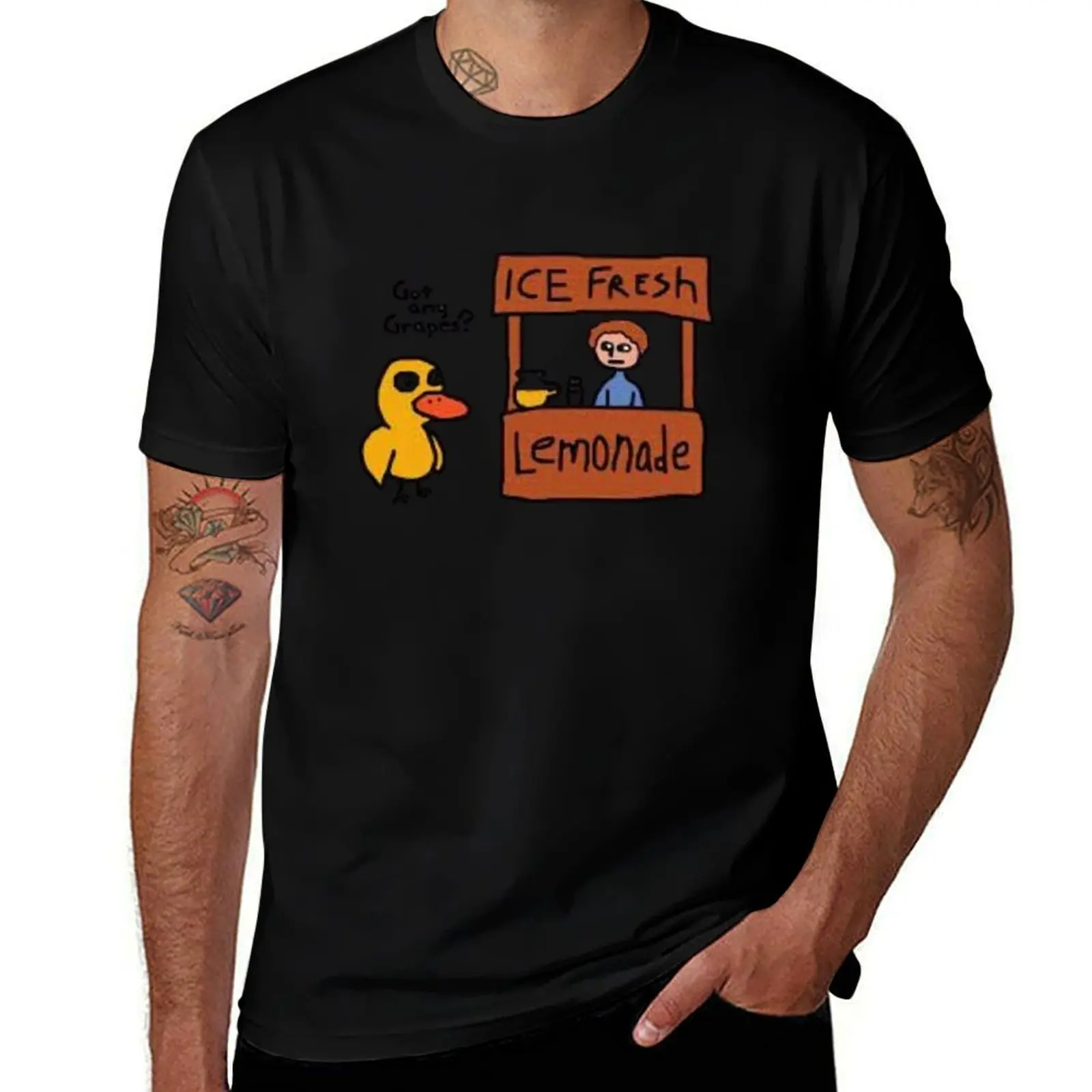 

Got Any Grapes T-Shirt boys whites cute tops blue archive summer 2025 Short sleeve tee men