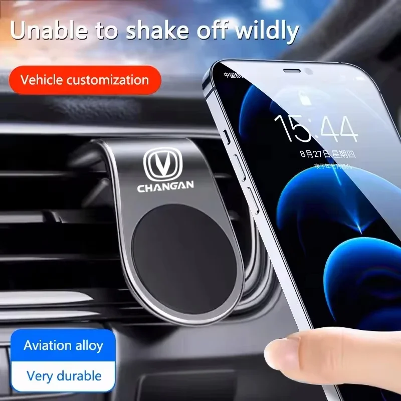 Car Phone Mount Holder Magnetic Air Vent For Changan CS75 PLUS CS55 PLUS UNI‑S Eado Plus CS35 PLUS Alsvin PLUS UNI‑V UNI‑T UNI‑K