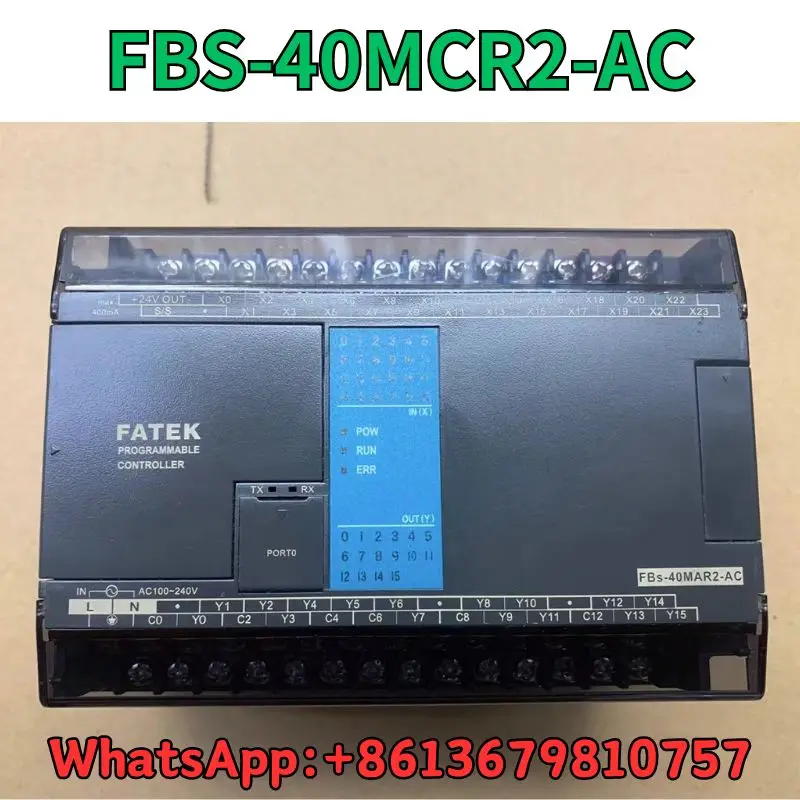 

Used PLC FBS-40MCR2-AC test OK Fast Shipping