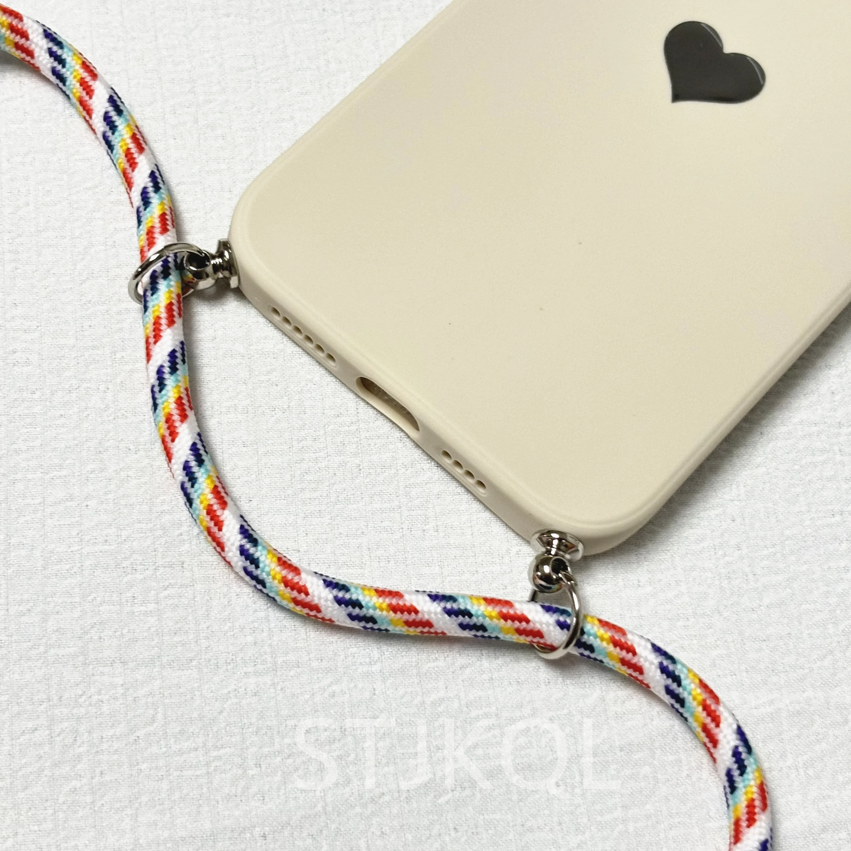 Crossbody Necklace Strap Lanyard Cord Phone Case For Samsung Galaxy A10 A20 A20e A30s A40 A50 A70 A31 A41 A81 A7 2018 A91 Cover