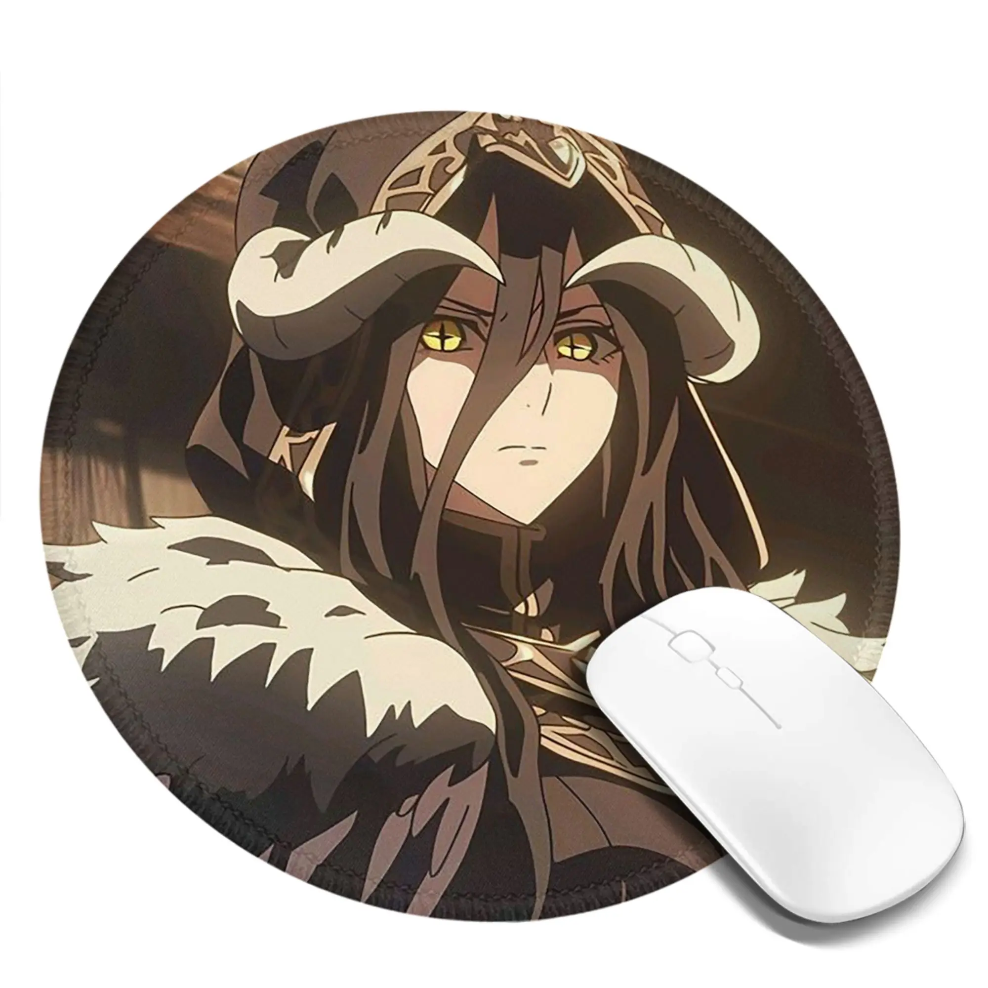 Adventure Anime Albedo Overlord Mouse Pad Computer Keyboard Mouse Mat Gamer PC Laptop Desk Mat Office Accessories Table Mats