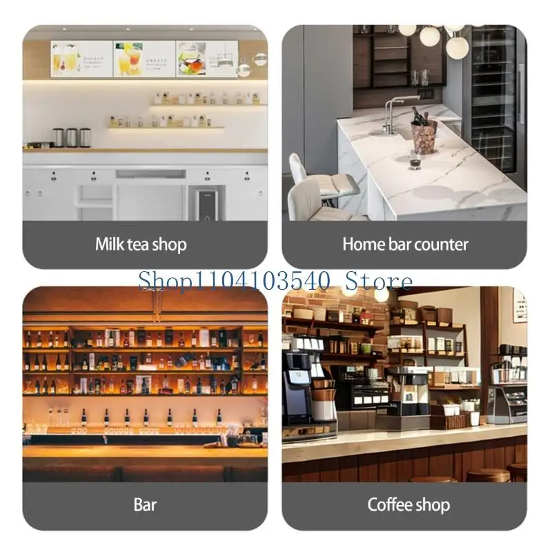 02DC Cup Washer High Pressure Cup Soap Washer 2 in 1 Press Automatic Washing Machine