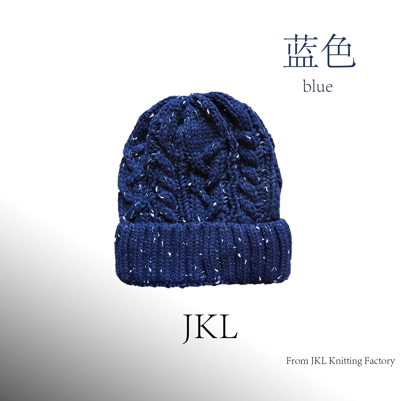 

solid-color Knitted Woolen Hat Hugger Toque Cap Stocking Head Watch Versatile Warm Men Women Autumn Winter Outdoor 8M44