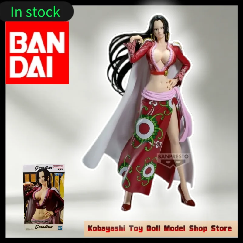 

В наличии Оригинальная фигурка BANDAI ONE PIECE Grandista Boa Hancock, модель аниме-персонажа, подарок, игрушка Z