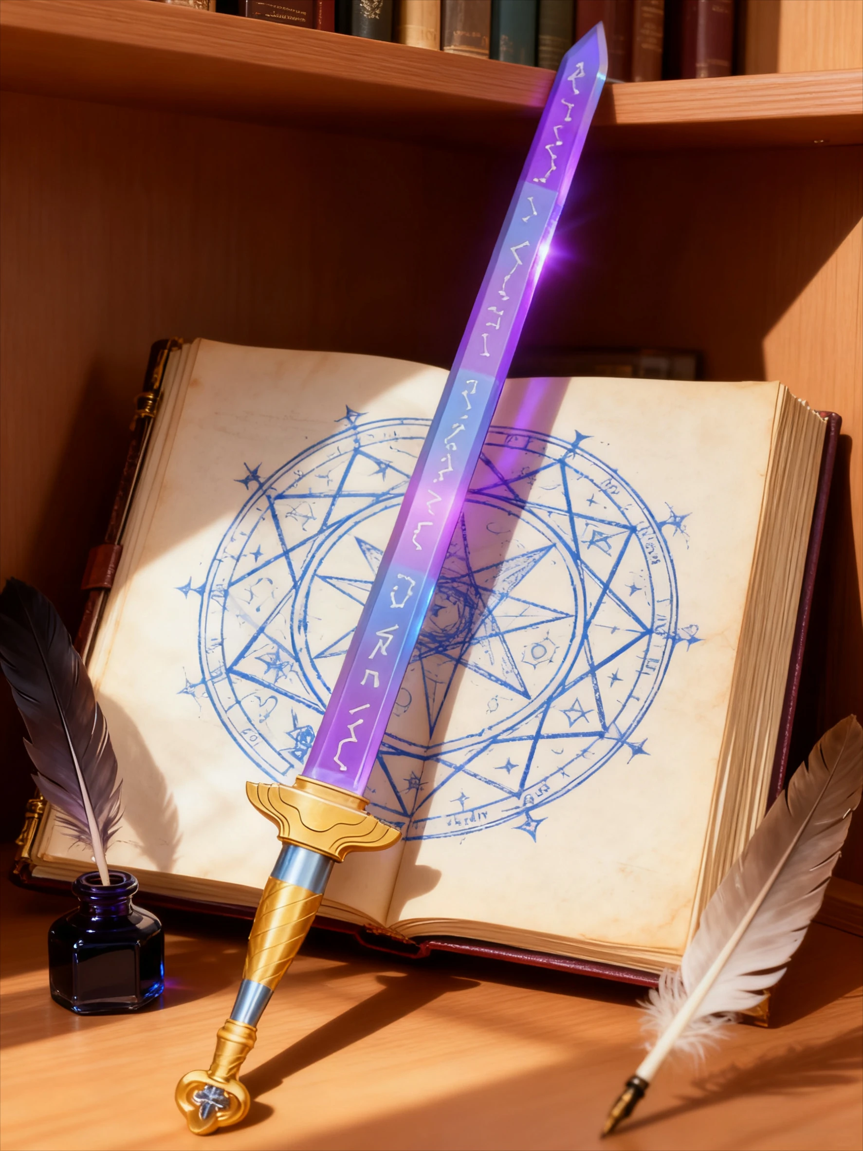 Kpop Rumi Sword With Symbol Outfits Demon Roleplay Hunters Sword Cosplay Prop Women Men Halloween Carnival Costume Accessories