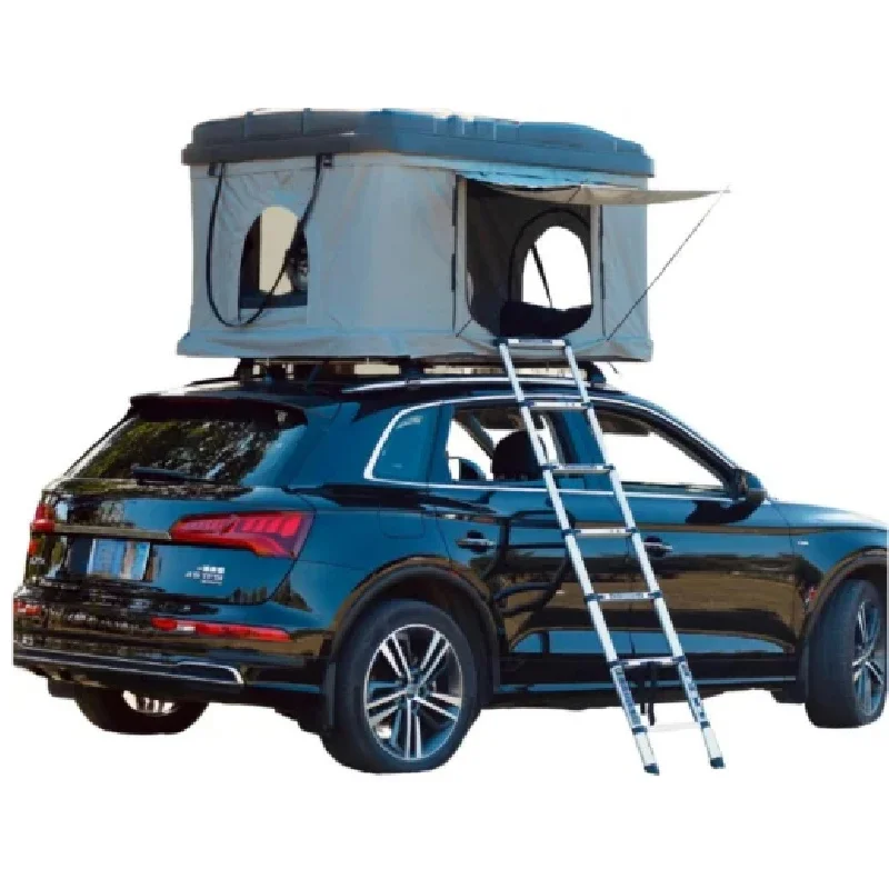 

Large Durable ABS Hard Shell Roof Top Vehicles Convenient Camping with Aluminum Pole Ox Fabric Car Rooftop Tent