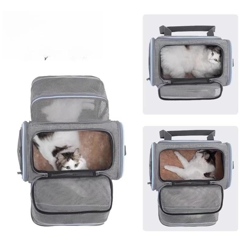 

Cat out large space aviation pet soft bag cat bag portable breathable bag