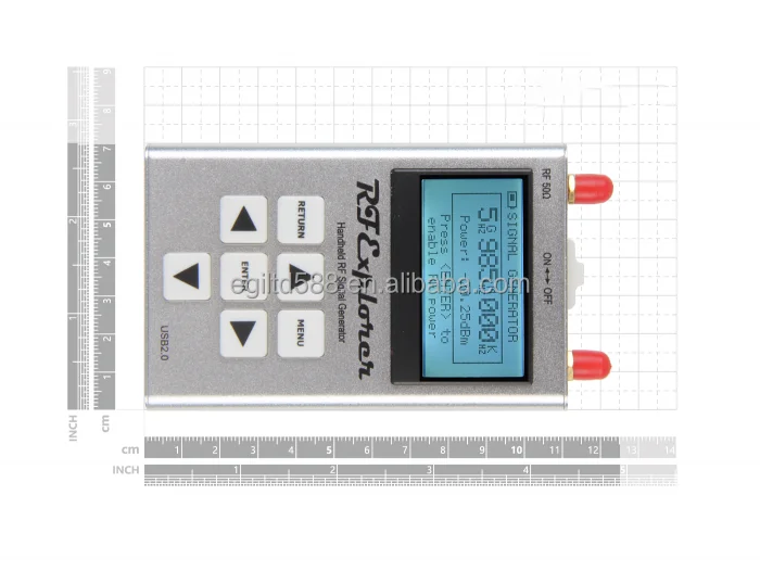 RF Explorer Signal Generator COMBO Wireless Signal Generator 100Khz to 6GHz Analyzer RF Signal Generator COMBO view 4