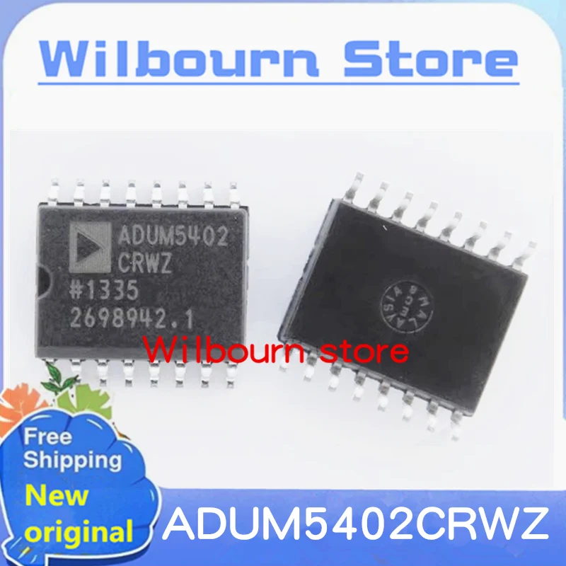 5PCS~20PCS/LOT ADUM5402CRWZ ADUM5402CRWZ-RL ADUM5402 CRWZ SOP16 100% New Spot stock