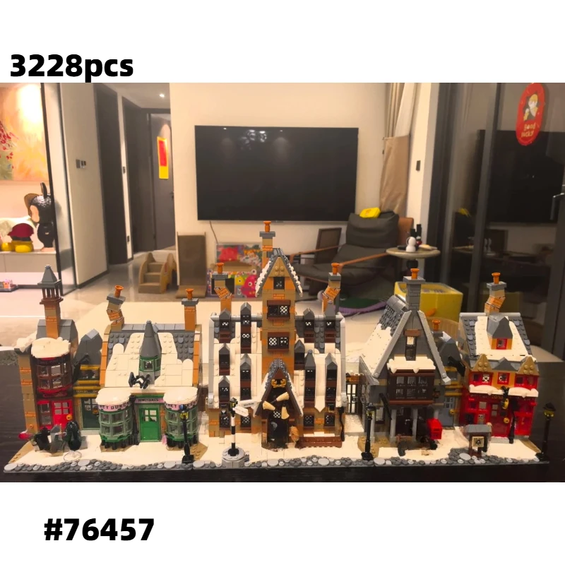 

Набор игрушек Hogsmeade Village Assembly для детей и взрослых, совместимый с LEGO 76457