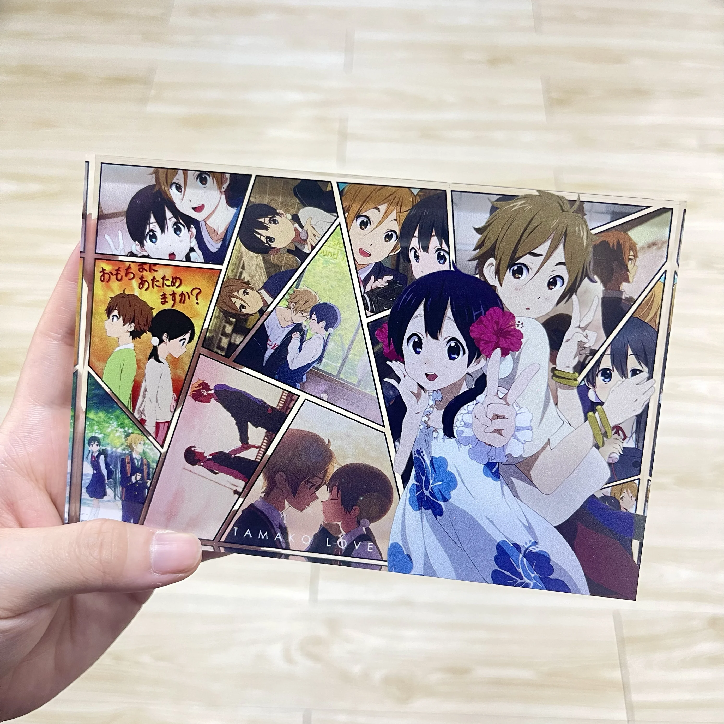 Акриловая подставка Tamako Market Периферийные устройства Kitashirakawa Tamako Ooji Mochizou Аниме Индивидуальные акриловые кирпичи высокой прозрачности