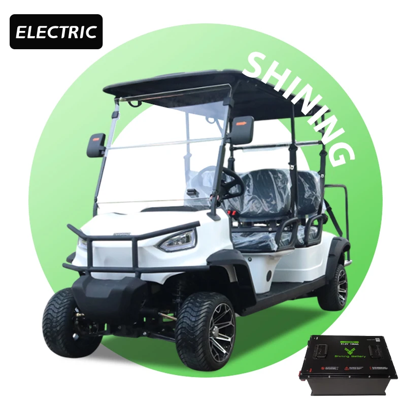 For Yamaha 36V 5KW Lithium 4 Seater Lifted Electric Off Road Golf Cart Buggy Assembly
