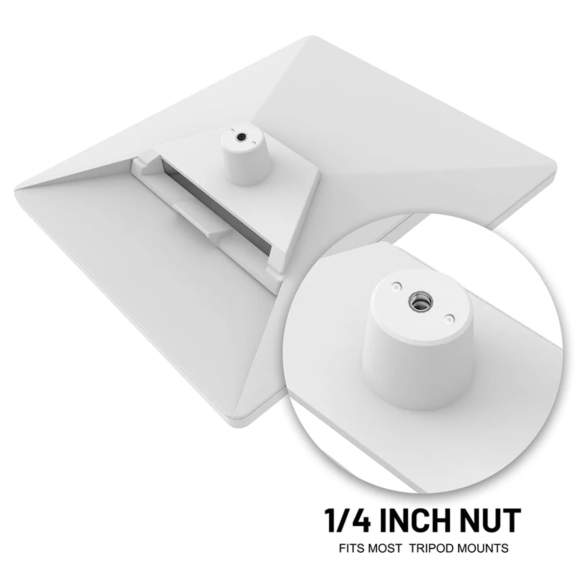 Aufgerüstet für Mini-Stativ-Adapterhalterung, 1/4 Zoll Innengewinde