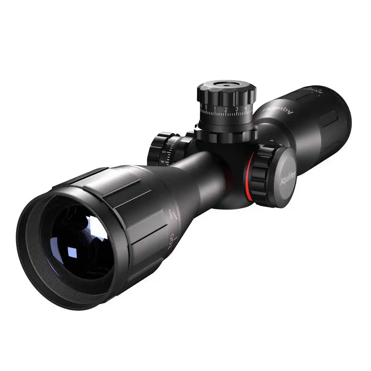 Aquilifer 4x32 Luneta Myśliwska Rilfe Scope 22LR FMC Glass W pełni Wielowarstwowo Powlekany Regulacja Paralaksy AO do Użytku w Polowaniu na Świeżym Powietrzu — 2
