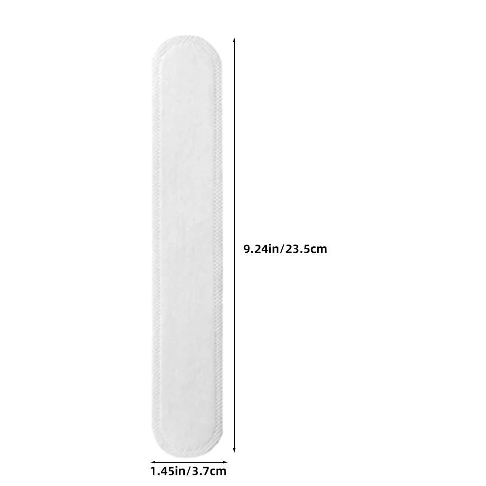 แผ่นซับเหงื่อแบบใช้แล้วทิ้ง 100 ชิ้น แผ่นป้องกันเหงื่อแบบติดเองสำหรับเสื้อ หมวก ปกเสื้อ ปลอกแขน ป้องกันเหงื่อ