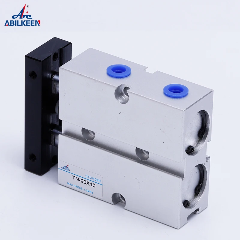 ABILKEEN-cilindro de aire de doble eje, accesorio neumático de doble acción, 10-tamaño del orificio 25/32, 10/16/20/150