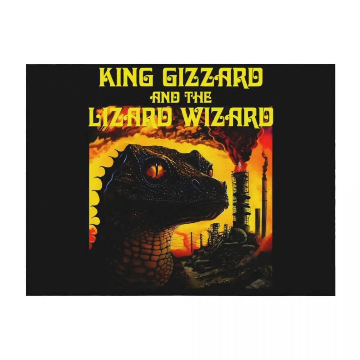 

003 The Most Popular Of King Gizzard The Lizard Wizard Throw Blanket valentine gift ideas Furrys Soft Plush Plaid Soft Blankets