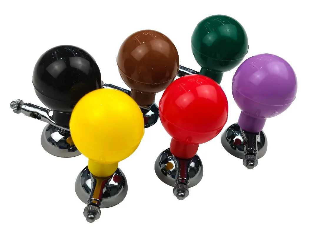 30Mm Multicolor ECG EKG Chest Suction Electrode Ball 6 Pack Adult Multifunctional ECG Electrodes