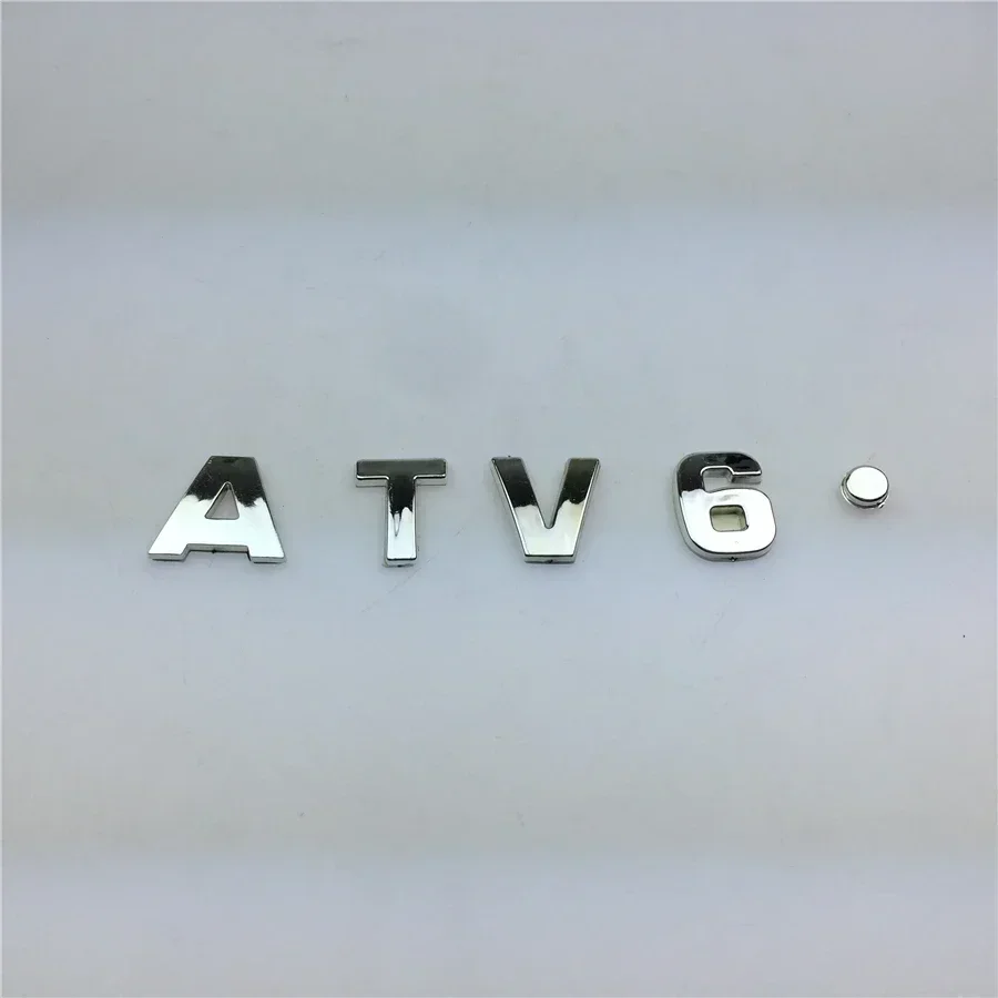 5PCS,Cars decorative stickers digital stickers alphabet stereo car stickers modified standard displacement